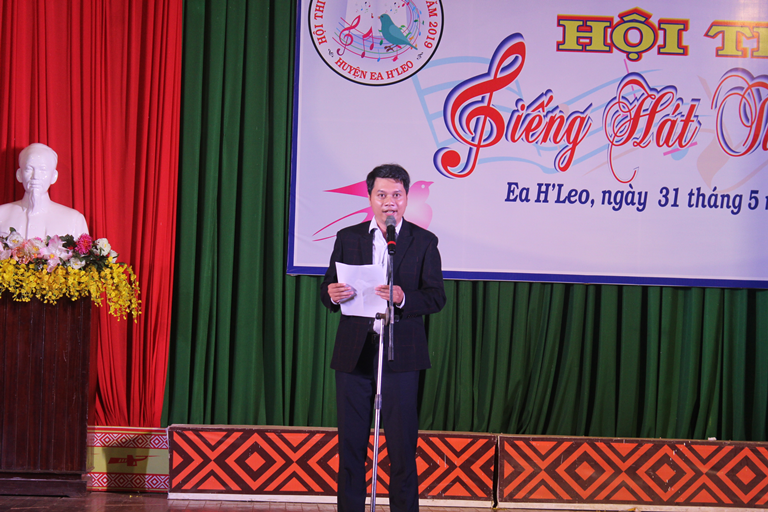 Hội thi “Tiếng hát tuổi thơ” huyện Ea H’Leo năm 2019